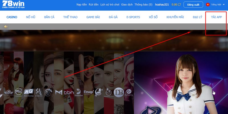 Tải App 78win Khám Phá Thế Giới Giải Trí Đỉnh Cao